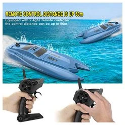 SkyTech Rc Boot 2.4ghz - 10 Km/h - Afstand Bestuurbaar Boot Tot Wel 50M - Oplaadbaar -Clipper Winkel 1107274584