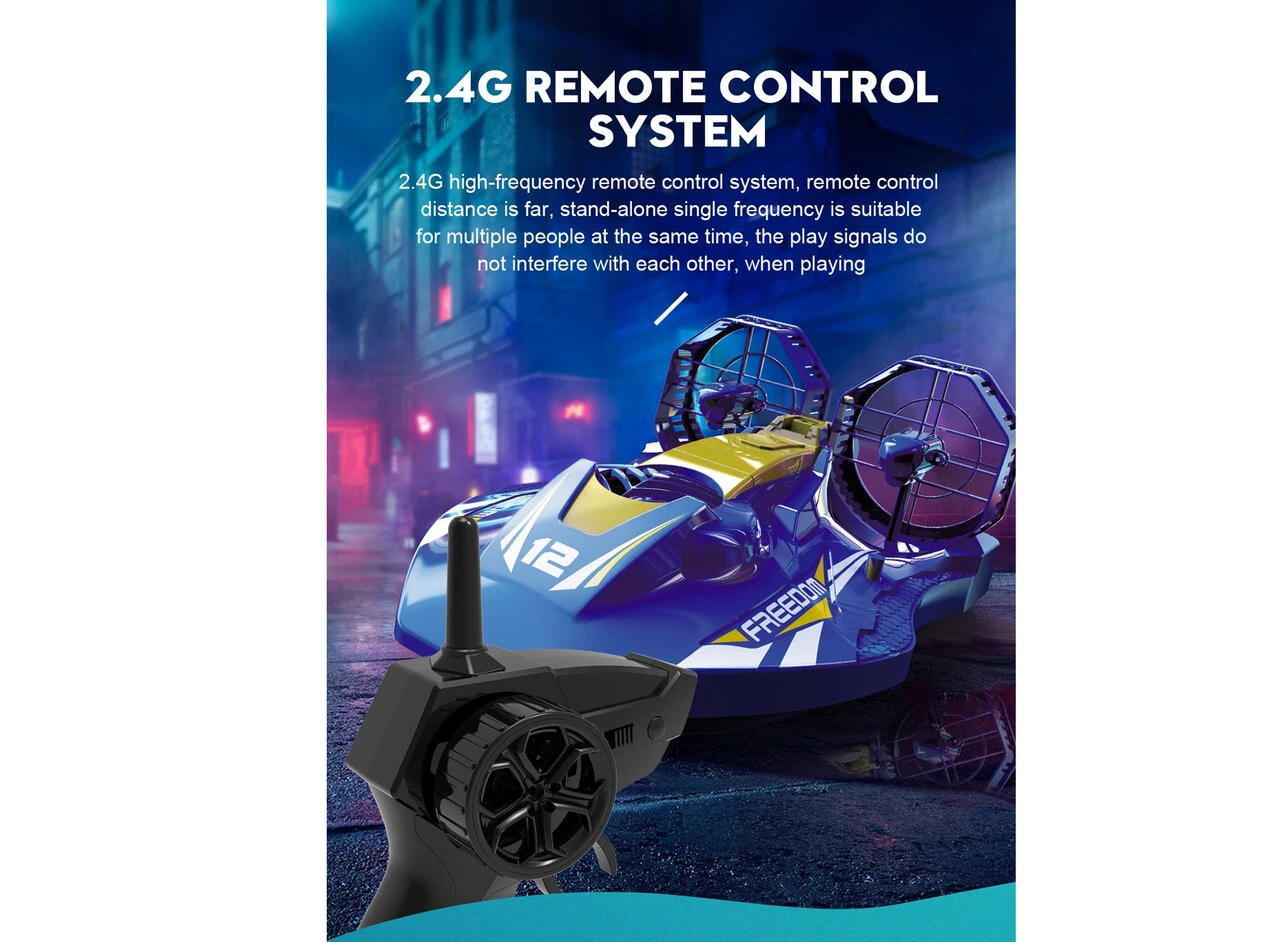 SkyTech Rc Hovercraft A1 - 2.4G 4CH 9 SkyTech Rc Hovercraft A1 - 2.4G 4CH - Afbeelding 7