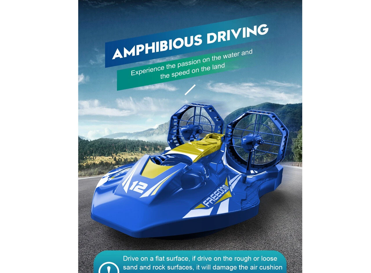 SkyTech Rc Hovercraft A1 - 2.4G 4CH 14 SkyTech Rc Hovercraft A1 - 2.4G 4CH - Afbeelding 12