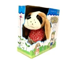 Schattig Blaffende Speelgoed Hondje - Met 7 Verschillende Kunstjes Op Geluid/aanraken - Voice Control Pets - 29CM -Clipper Winkel 1243499636