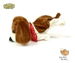 Schattig Blaffende Speelgoed Hondje - Met 7 Verschillende Kunstjes Op Geluid/aanraken - Voice Control Clap Dog- 29CM -Clipper Winkel 1243529966