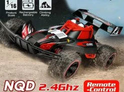 24WINKELEN RC Race Buggy NQD - 2.4GHZ Radio Grafisch Bestuurbare Auto 12km/u - 1:16 - Oplaadbaar + Extra Accu 13 24WINKELEN RC Race Buggy NQD - 2.4GHZ Radio Grafisch Bestuurbare Auto 12km/u - 1:16 - Oplaadbaar + Extra Accu -Clipper Winkel 1278101616