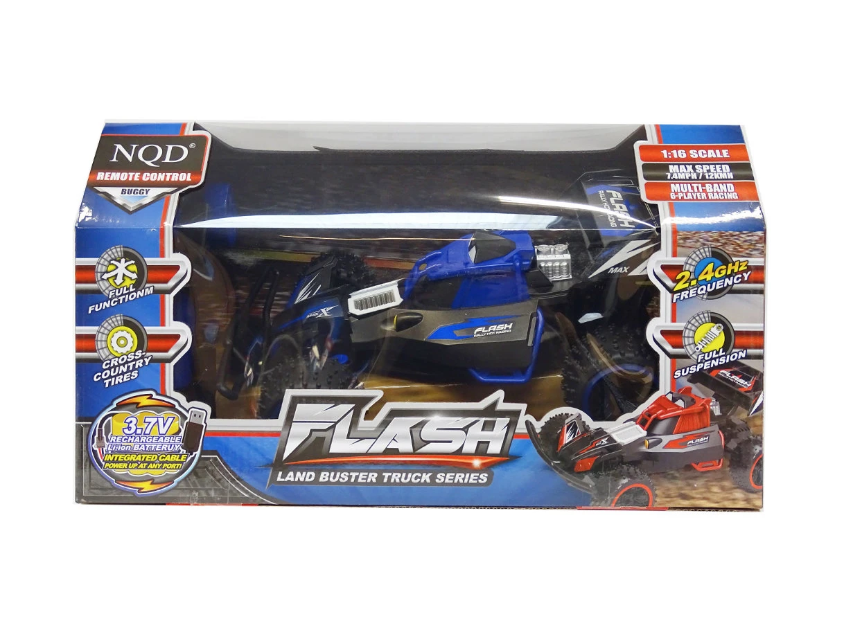 NQD RC Race Buggy - 2.4GHZ Afstand Bestuurbaar - Oplaadbaar + Extra Accu 9 NQD RC Race Buggy - 2.4GHZ Afstand Bestuurbaar - Oplaadbaar + Extra Accu - Afbeelding 7