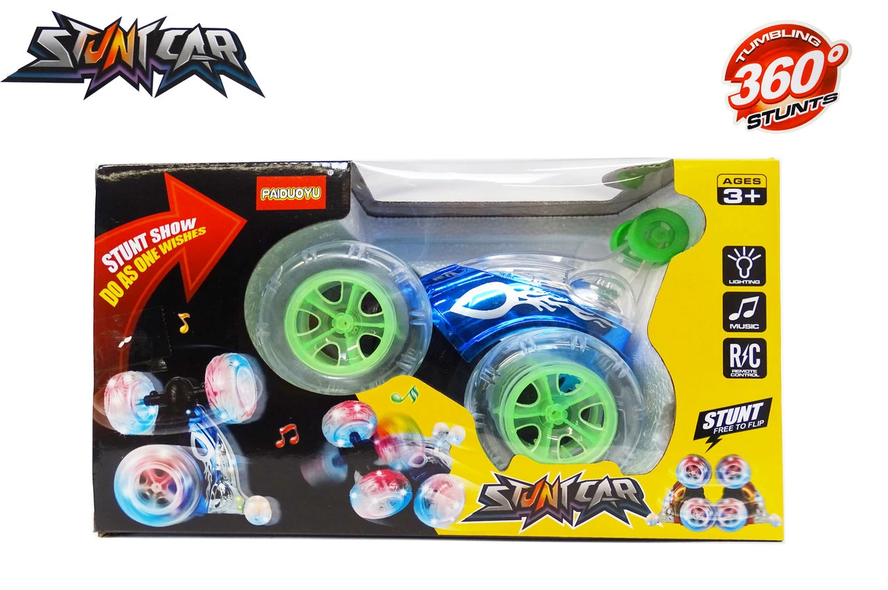 24WINKELEN Rc Stunt Car - Acrobatische Afstand Bestuurbaar Auto Met 360º Draaiende Wielen - Oplaadbaar 17.5CM 8 24WINKELEN Rc Stunt Car - Acrobatische Afstand Bestuurbaar Auto Met 360º Draaiende Wielen - Oplaadbaar 17.5CM - Afbeelding 6