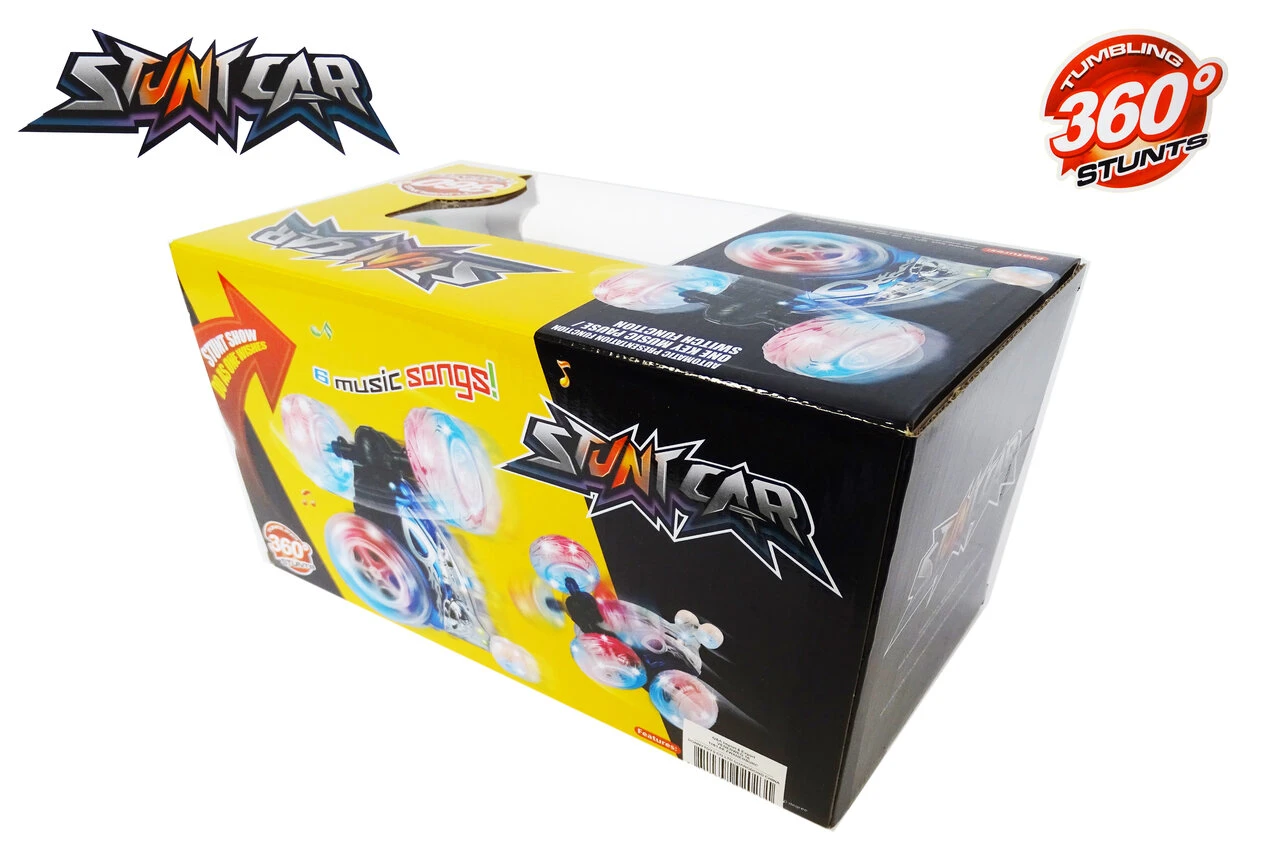 24WINKELEN Rc Stunt Car - Acrobatische Afstand Bestuurbaar Auto Met 360º Draaiende Wielen - Oplaadbaar 17.5CM 10 24WINKELEN Rc Stunt Car - Acrobatische Afstand Bestuurbaar Auto Met 360º Draaiende Wielen - Oplaadbaar 17.5CM - Afbeelding 8