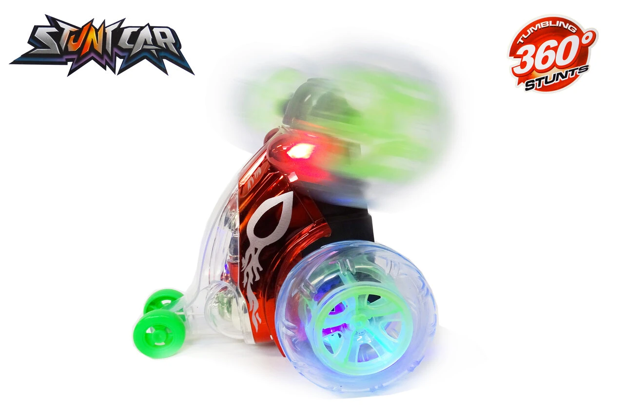 24WINKELEN Rc Stunt Car - Acrobatische Afstand Bestuurbaar Auto Met 360º Draaiende Wielen - Oplaadbaar 17.5CM 5 24WINKELEN Rc Stunt Car - Acrobatische Afstand Bestuurbaar Auto Met 360º Draaiende Wielen - Oplaadbaar 17.5CM - Afbeelding 3