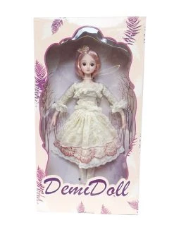 Demi Girl Prinses Pop Speelgoed - Met Chique Classic Feest Jurkje - 56CM -Clipper Winkel 1295507061