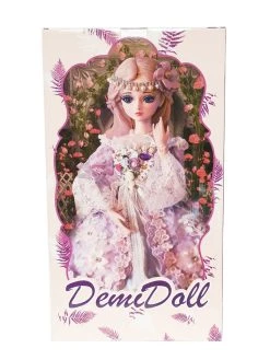 Demi Girl Prinses Pop Speelgoed - Met Chique Classic Feest Jurkje - 56CM -Clipper Winkel 1295507071