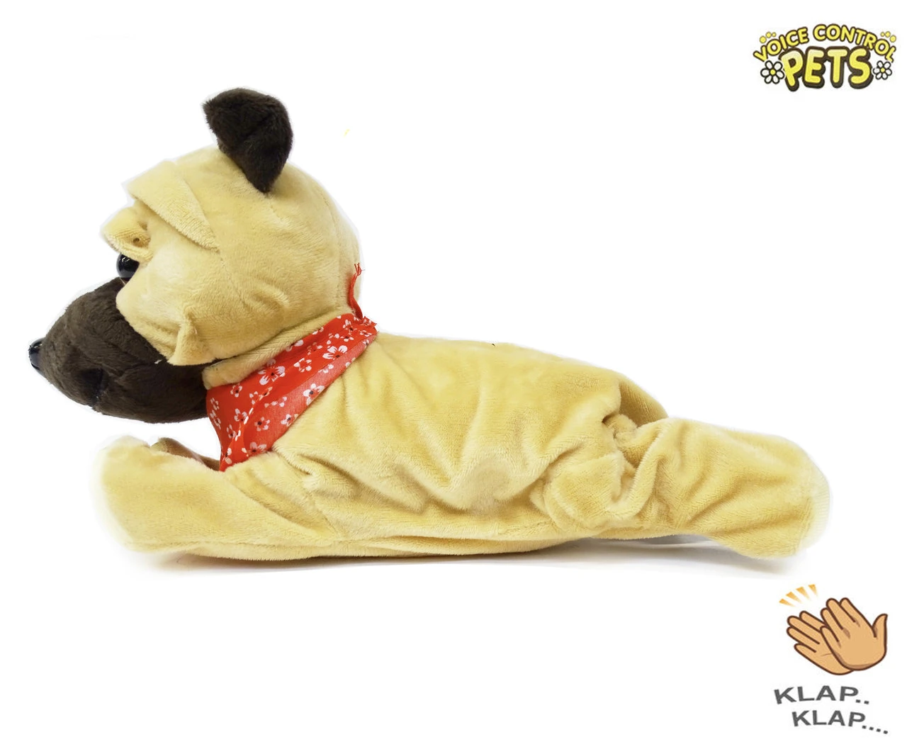 Schattig Blaffende Speelgoed Hondje - Met 7 Verschillende Kunstjes Op Geluid/aanraken - Voice Control Pets Clap Dog- 29CM 5 Schattig Blaffende Speelgoed Hondje - Met 7 Verschillende Kunstjes Op Geluid/aanraken - Voice Control Pets Clap Dog- 29CM - Afbeelding 3