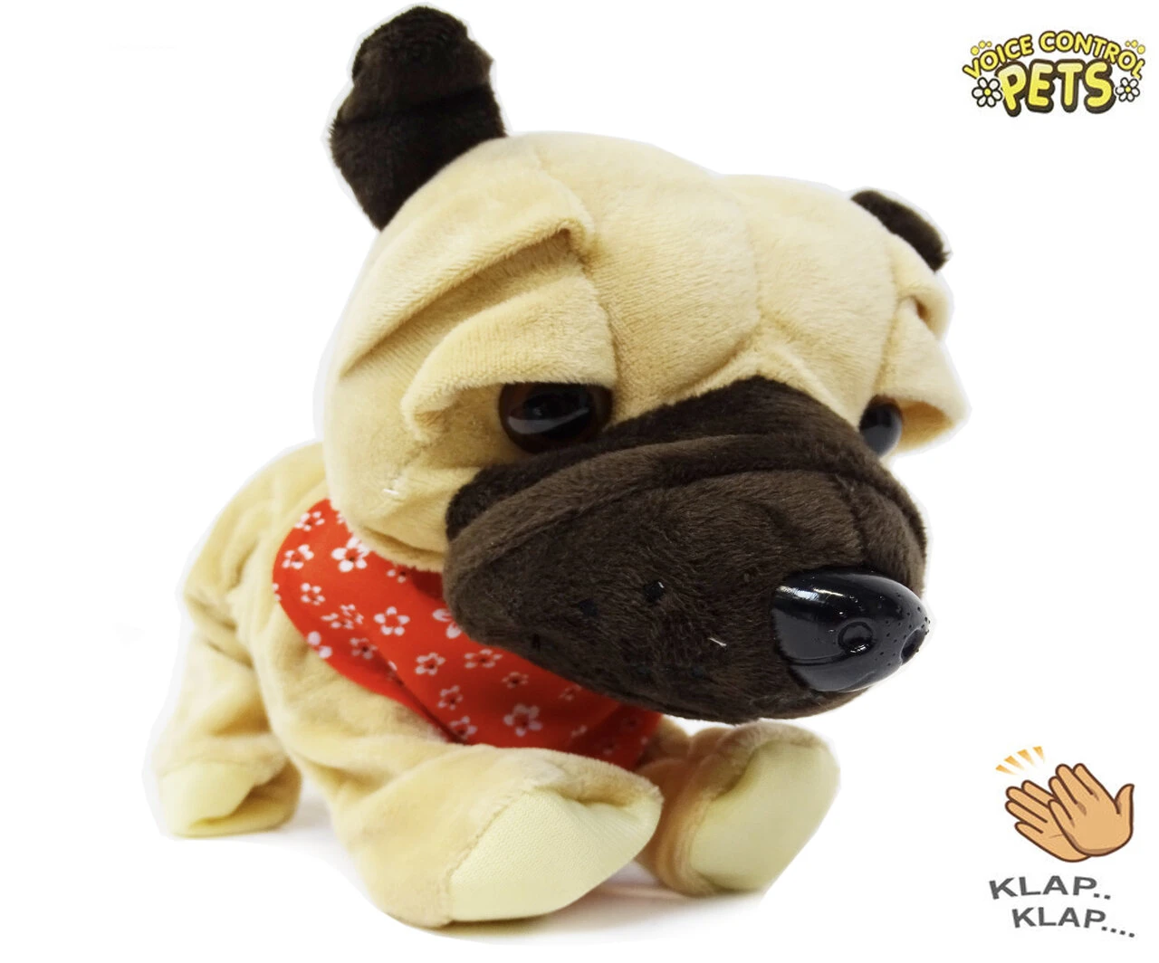 Schattig Blaffende Speelgoed Hondje - Met 7 Verschillende Kunstjes Op Geluid/aanraken - Voice Control Pets Clap Dog- 29CM 11 Schattig Blaffende Speelgoed Hondje - Met 7 Verschillende Kunstjes Op Geluid/aanraken - Voice Control Pets Clap Dog- 29CM - Afbeelding 9