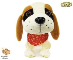 Schattig Blaffende Speelgoed Hondje - Met 7 Verschillende Kunstjes Op Geluid/aanraken - Voice Control Pets - 29CM -Clipper Winkel 1304570841