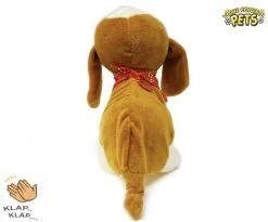 Schattig Blaffende Speelgoed Hondje - Met 7 Verschillende Kunstjes Op Geluid/aanraken - Voice Control Pets - 29CM -Clipper Winkel 1304570876