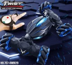 Rc Stunt Car NQD 4WD Transformer Auto - Met Hand En Afstandsbediening Bestuurbaar Twisten Off-Road Voertuig 1:10 - 2.4ghz -Clipper Winkel 1309079271