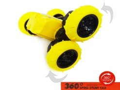 24WINKELEN RC Stunt Car 2.4 Ghz Off Road Bestuurbare Race Auto - Dubbelzijdig - 360 Spinning Car- Oplaadbaar 11 24WINKELEN RC Stunt Car 2.4 Ghz Off Road Bestuurbare Race Auto - Dubbelzijdig - 360 Spinning Car- Oplaadbaar -Clipper Winkel 1311095586