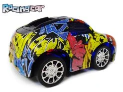 RC Racing Car - 3D LED Flash Light - Radio Grafisch Bestuurbaar Auto 1:20 - 17CM -Clipper Winkel 1351073201