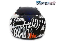 RC Racing Car - 3D LED Flash Light - Radio Grafisch Bestuurbaar Auto 1:20 - 17CM -Clipper Winkel 1352667971