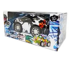 RC Racing Car - 3D LED Flash Light - Radio Grafisch Bestuurbaar Auto 1:20 - 17CM -Clipper Winkel 1352667986