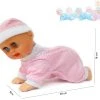 Crawling Baby - Kruip Baby Pop - Kan Kruipen En Dansen - Met Geluid (20cm)