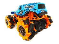 RC Monster Car Off-road BRAVE- Rock Climbing Truck- Radio Grafisch Auto 2.4ghz - Oplaadbaar - 8 CHANNEL -Clipper Winkel 1443000647