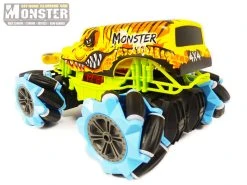 RC Monster Car Off-road BRAVE- Rock Climbing Truck- Radio Grafisch Auto 2.4ghz - Oplaadbaar - 8 CHANNEL -Clipper Winkel 1443074922