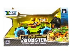 RC Monster Car Off-road BRAVE- Rock Climbing Truck- Radio Grafisch Auto 2.4ghz - Oplaadbaar - 8 CHANNEL -Clipper Winkel 1443074997