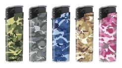 Unilite Aanstekers 50 Stuks - Army Print