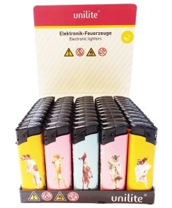 Unilite Aanstekers 50 Stuks Met Honden Print
