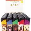 Unilite Klik Aanstekers (50 Stuks In Tray ) Hondjes Print