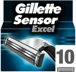 Gillette Sensor Excel Scheermesjes (10st.) 9 Gillette Sensor Excel Scheermesjes (10st.) -Clipper Winkel 1658823629