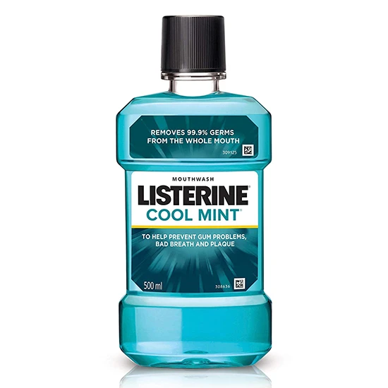 Listerine Cool Mint Mondverzorging - Mondspoeling 500ml 3 Listerine Cool Mint Mondverzorging - Mondspoeling 500ml