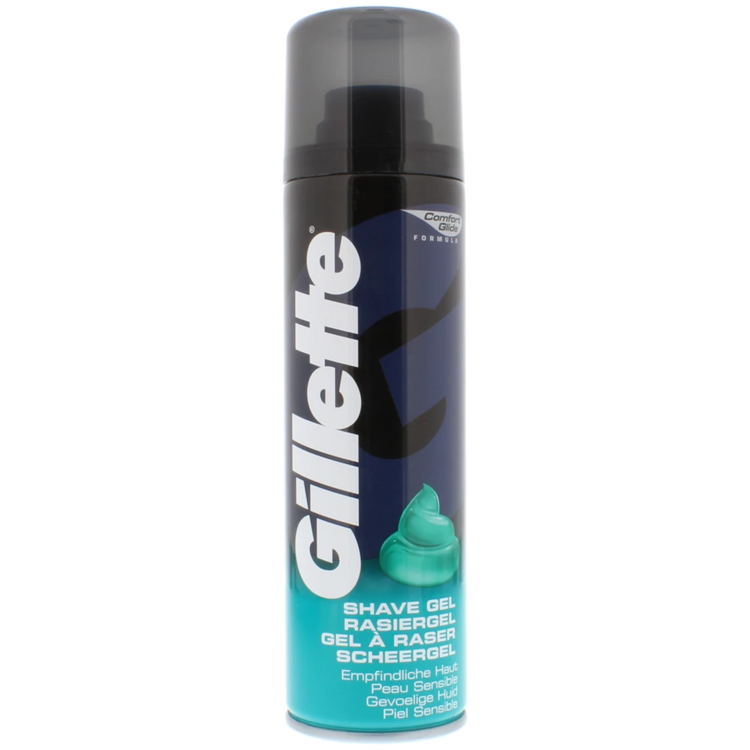 Gillette® Gillette Scheergel Sensitive - Voor De Gevoelige Huid - Shave Gel 200ml 3 Gillette® Gillette Scheergel Sensitive - Voor De Gevoelige Huid - Shave Gel 200ml