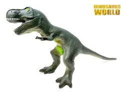 Dino World Dinosaurus T-rex Speelgoed 56 Cm - Zacht Rubber - Maakt Dino Geluiden - Dinoworld  -Clipper Winkel 1678429467
