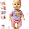Baby Pop Bonnie Interactief Speelgoed -12 Verschillende Babygeluiden - Kan Drinken En Plassen - 30CM