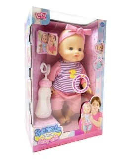 Baby Pop Bonnie Interactief Speelgoed -12 Verschillende Babygeluiden - Kan Drinken En Plassen - 30CM -Clipper Winkel 1679249748