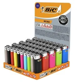 Bic Aanstekers Mini - 50 Stuks Aanstekers - Mini Aansteker - Mix Color Lighter