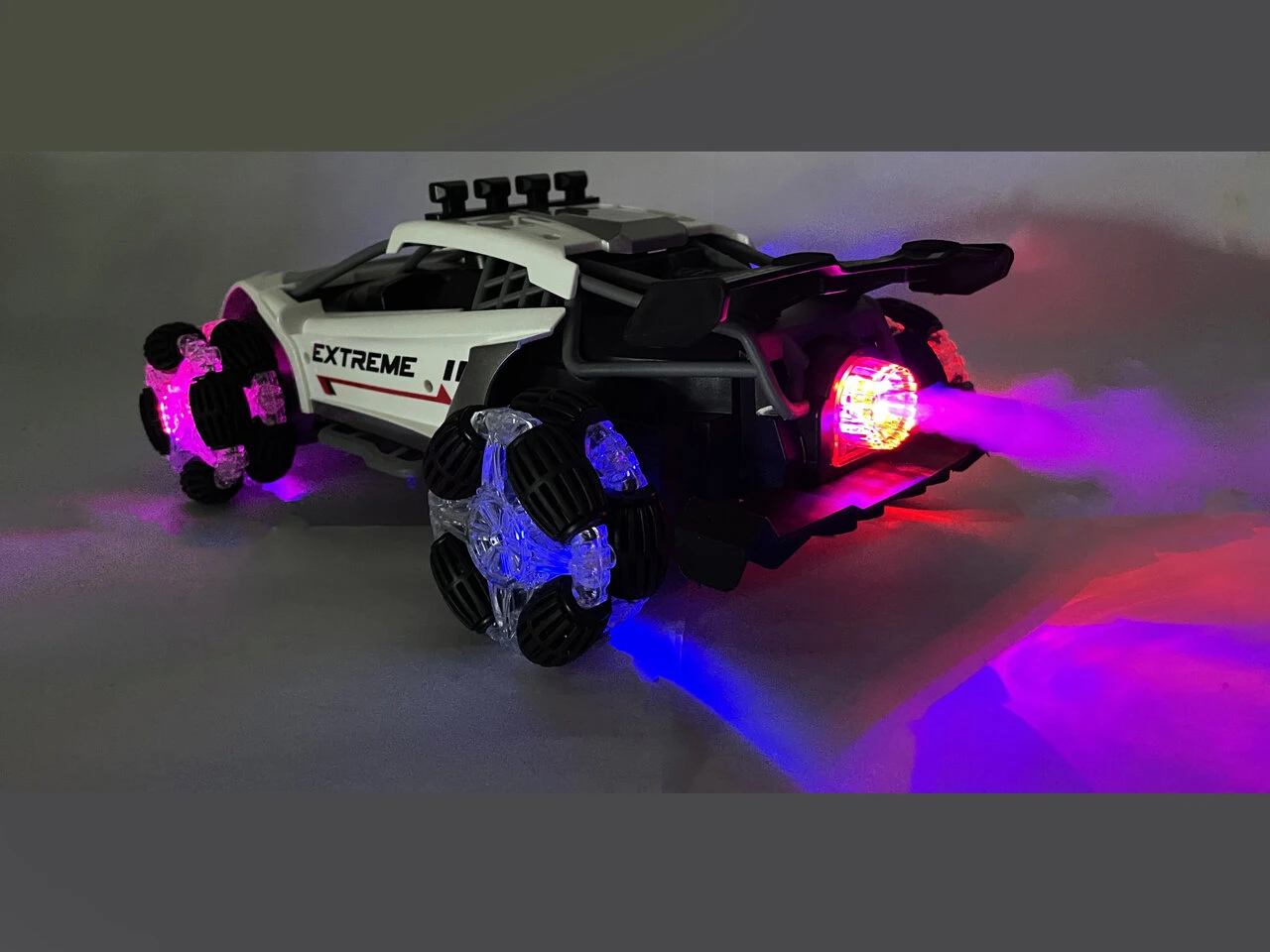 Rc Auto 2.4GHZ Burnout Smoke Car Met Echte Rook En LED-lichtjes En Oplaadbaar 7 Rc Auto 2.4GHZ Burnout Smoke Car Met Echte Rook En LED-lichtjes En Oplaadbaar - Afbeelding 5
