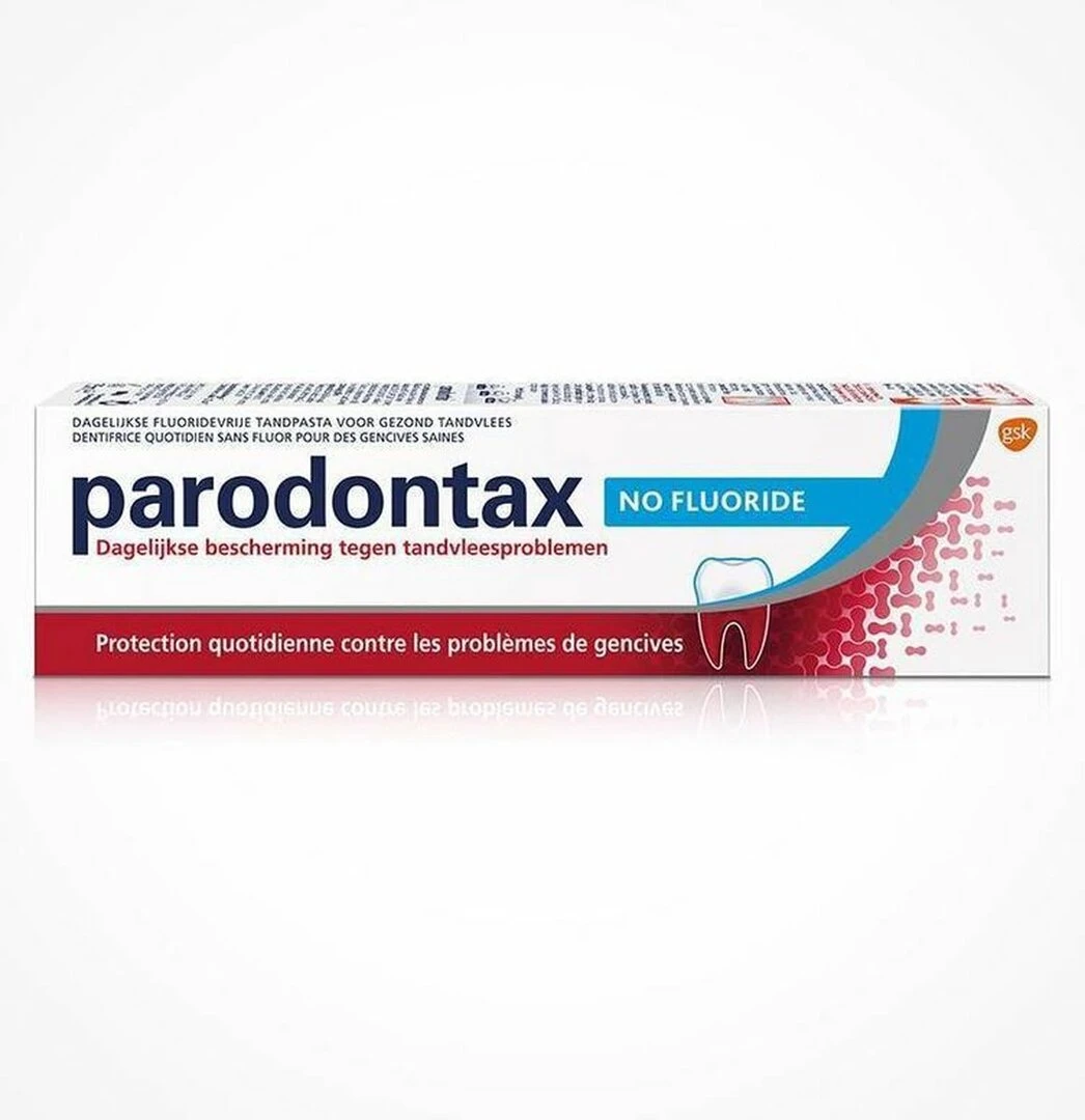 Parodontax Tandpasta Fluoride Vrij - No Fluoride - 75 Ml 5 Parodontax Tandpasta Fluoride Vrij - No Fluoride - 75 Ml - Afbeelding 3