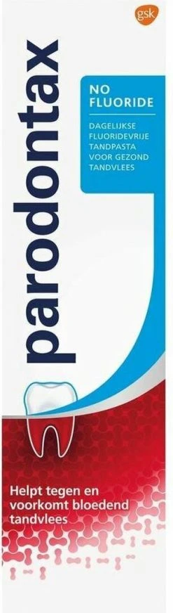Parodontax Tandpasta Fluoride Vrij - No Fluoride - 75 Ml 11 Parodontax Tandpasta Fluoride Vrij - No Fluoride - 75 Ml -Clipper Winkel 1719297532