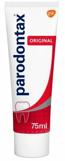 Parodontax Tandpasta Fluoride Original Met Vernieuwde Smaak 75ml