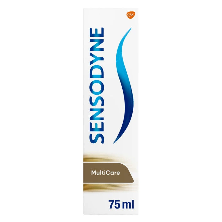 Sensodyne MultiCare Tandpasta - 24/7 Bescherming - Voor Gevoelige Tanden 75ML 3 Sensodyne MultiCare Tandpasta - 24/7 Bescherming - Voor Gevoelige Tanden 75ML