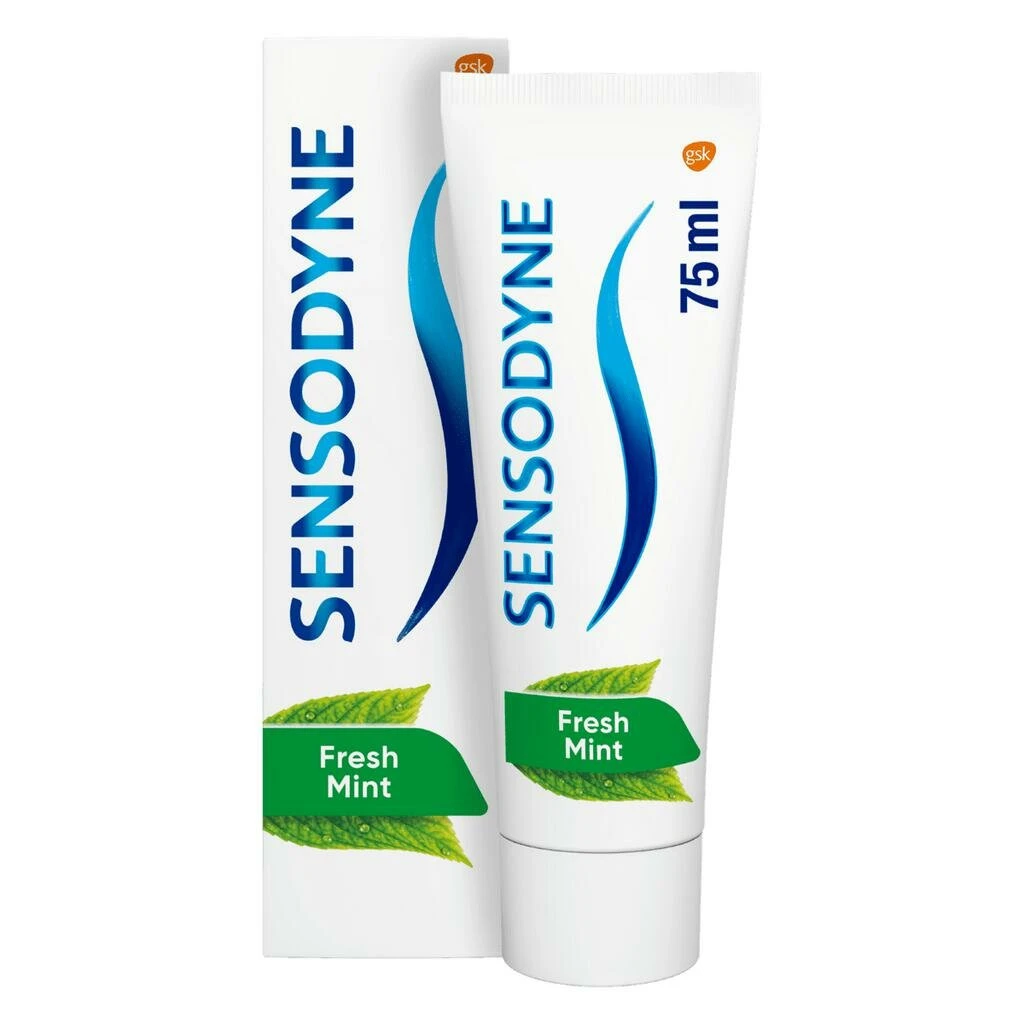 Sensodyne Fresh Mint Tandpasta - 24/7 Bescherming - Voor Gevoelige Tanden 75ML 5 Sensodyne Fresh Mint Tandpasta - 24/7 Bescherming - Voor Gevoelige Tanden 75ML - Afbeelding 3