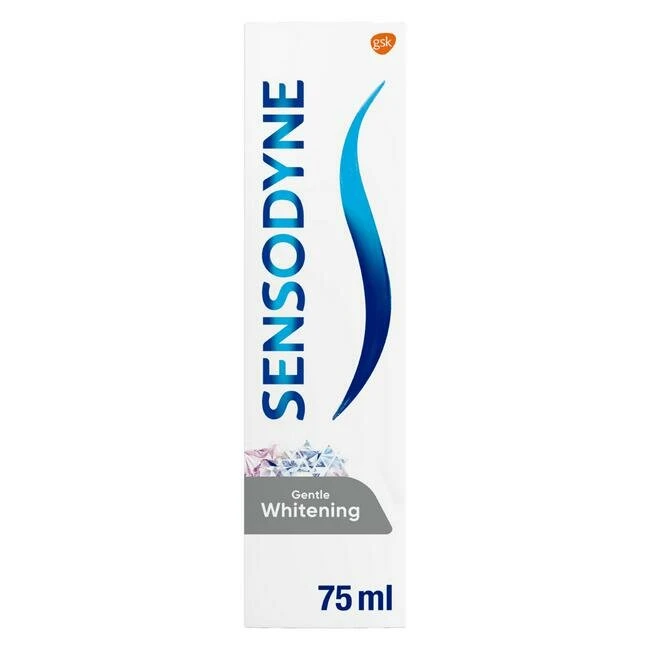 Sensodyne Gentle Whitening Tandpasta - 24/7 Bescherming - Voor Gevoelige Tanden 75ML 3 Sensodyne Gentle Whitening Tandpasta - 24/7 Bescherming - Voor Gevoelige Tanden 75ML