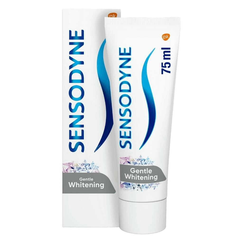Sensodyne Gentle Whitening Tandpasta - 24/7 Bescherming - Voor Gevoelige Tanden 75ML 4 Sensodyne Gentle Whitening Tandpasta - 24/7 Bescherming - Voor Gevoelige Tanden 75ML - Afbeelding 2