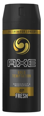Axe gold Temptation 48h Fresh - Deodorant & Body Spray 150ml 3 Axe gold Temptation 48h Fresh - Deodorant & Body Spray 150ml