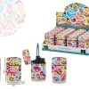 Tom Jet Flame Aanstekers - Turbo Aansteker - 20 Stuks In Display - 360° Happy Smiley Print - Soft Touch -Clipper Winkel 1744876211