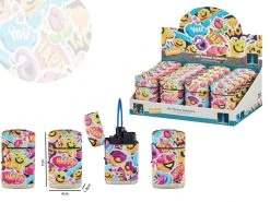 Tom Jet Flame Aanstekers - Turbo Aansteker - 20 Stuks In Display - 360° Happy Smiley Print - Soft Touch