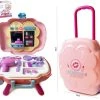 Toy Box Beauty Set - 2 In 1 Trolley And Dressing Table - With Light And Sound-beauty Play Pink