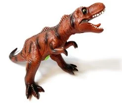 Dino World Giganotosaurus Maakt Dino Geluiden - Speelgoed Dinosaurus 50 Cm - Zacht Rubber - Dinoworld 