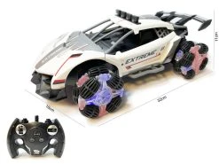 Rc Auto 2.4GHZ Burnout Smoke Car Met Echte Rook En LED-lichtjes En Oplaadbaar