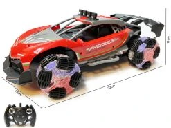 Rc Auto 2.4GHZ Burnout Smoke Car Met Echte Rook En LED-lichtjes En Oplaadbaar